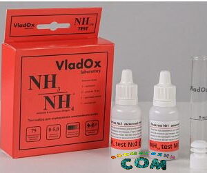 VladOx NH3/4 тест — профессиональный набор для измерения концентрации аммонийного азота