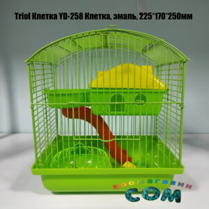 Triol Клетка YD-258 Клетка для мелких животных, эмаль, 225*170*250мм