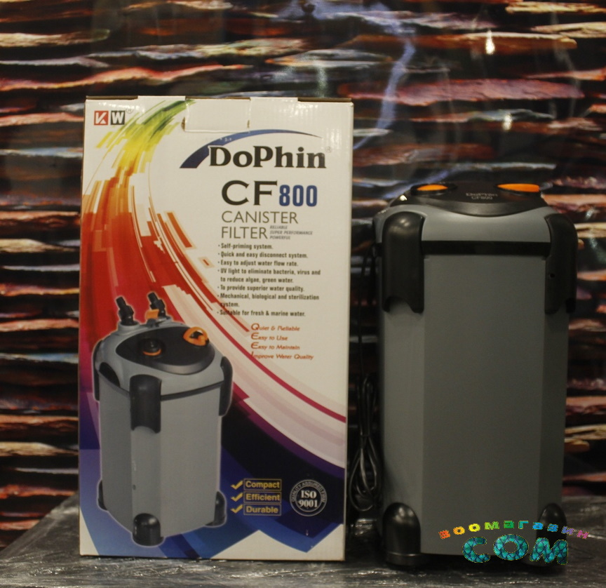 KW Zone Dophin CF-800 Внешний канистровый фильтр,850л/ч
