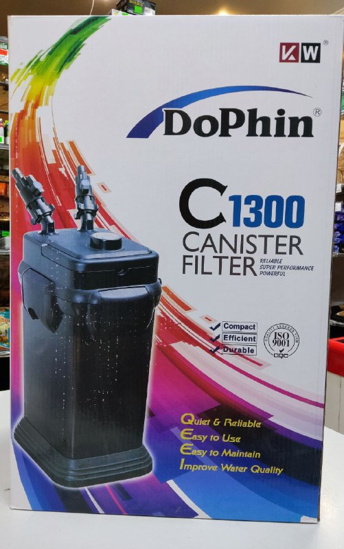KW Zone Dophin C-1300 Внешний канистровый фильтр, 2300л/ч